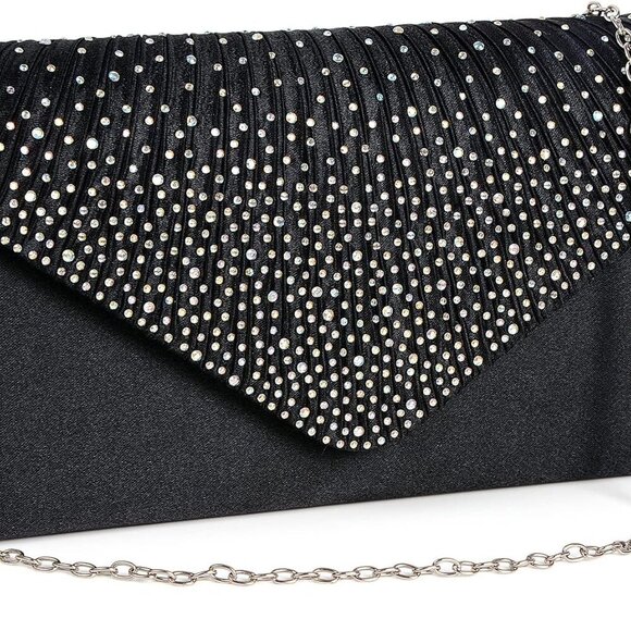 Clutch Purse for Women Evening Bags for Women Formal Wedding Party Cocktail Prom - Picture 1 of 7